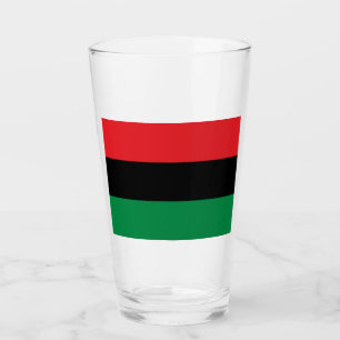 Pan-African Flag Glass