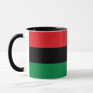 Pan African Flag, Happy Kwanzaa Mug
