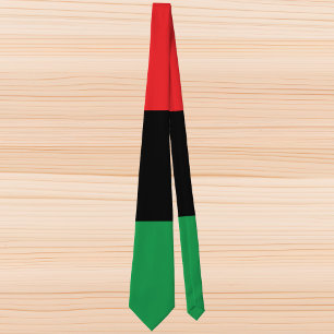 Pan-African Flag Kwanzaa Tie