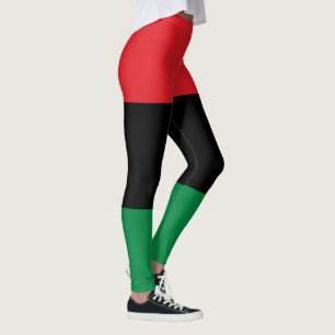 Pan African Flag Leggings
