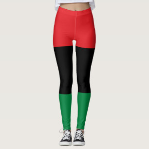 Pan-African Flag Leggings
