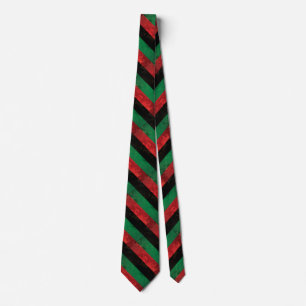 Pan-African flag Tie