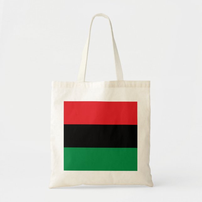 Pan-African Flag Tote Bag (Front)