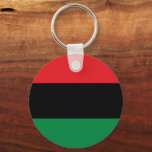 Pan African Flag & UNIA Symbol / sports fan Key Ring<br><div class="desc">Keychains: Pan African flag symbol - UNIA / A horizontal triband of red,  black,  and green. The Pan-African flag—also known as the Afro-American flag,  Black Liberation flag,  UNIA flag. Often used with Black Lives Matter movement.</div>