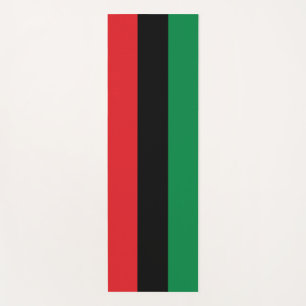 Pan-African Flag Yoga Mat
