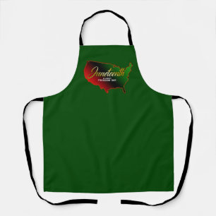Pan African, Juneteenth Apron