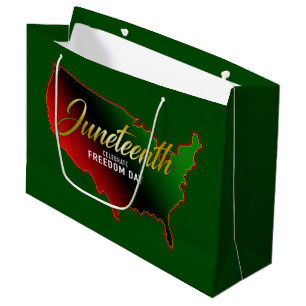 Pan African, Juneteenth Large Gift Bag