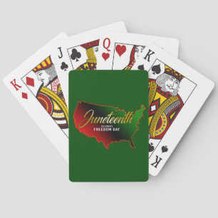 Pan African, Juneteenth Playing Cards