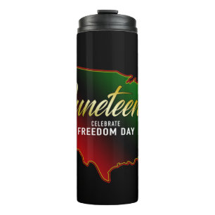 Pan African, Juneteenth Thermal Tumbler