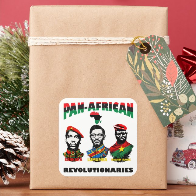Pan-African Revolutionaries Stickers (Holiday)