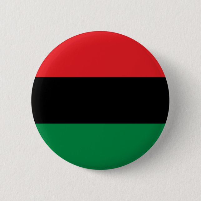 Pan African UNIA Flag 6 Cm Round Badge (Front)