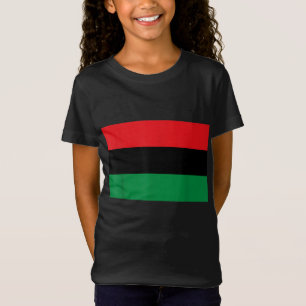 Pan African UNIA Flag Black Liberation flag Afro-A T-Shirt