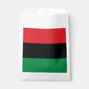 Pan African UNIA Flag Favour Bags