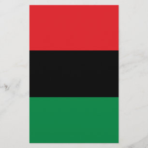 Pan African UNIA Flag Flyer