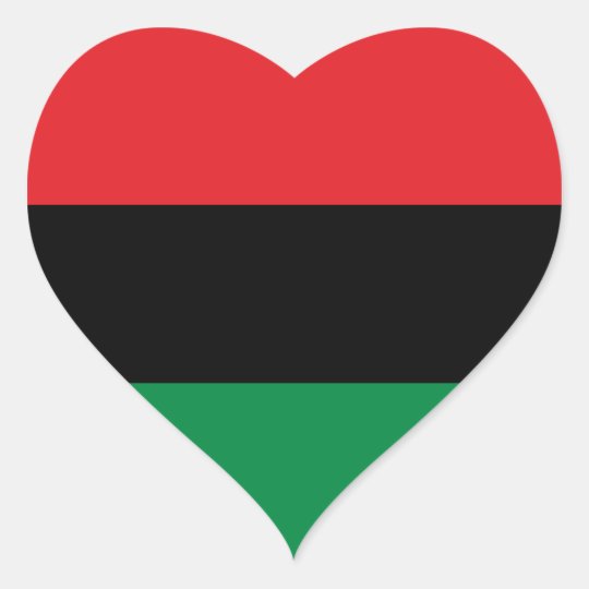 The Pan-African flag - also known as the UNIA flag, Afro-American flag, Bla...