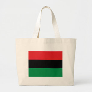 Pan African UNIA Flag Large Tote Bag