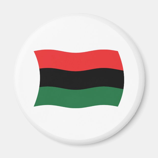 Pan African (UNIA) Flag Magnet (Front)