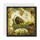 Pan Am Expo with Bison and Native American Motifs