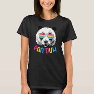 Pan Duh Pansexual Pride Flag LGBTQ Subtle Pride Fl T-Shirt
