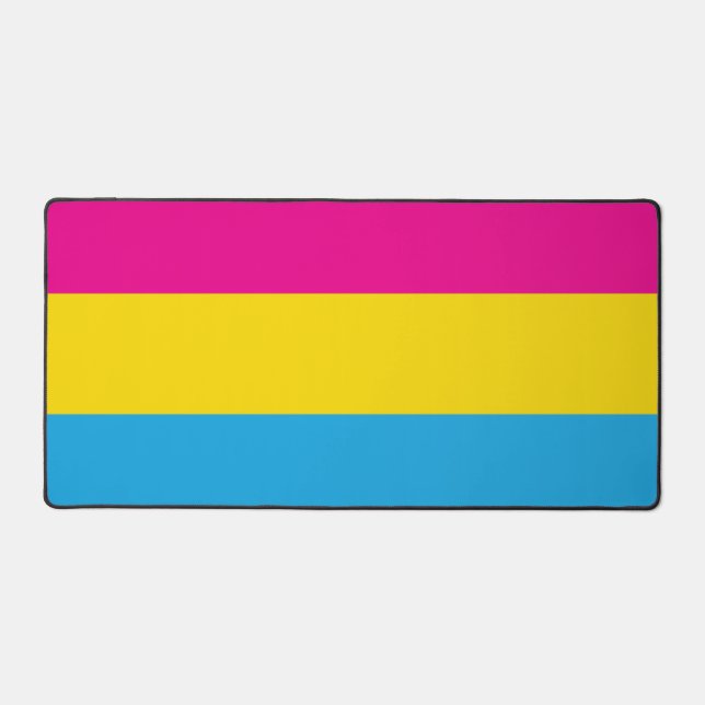 Pan Flag Desk Mat (Front)