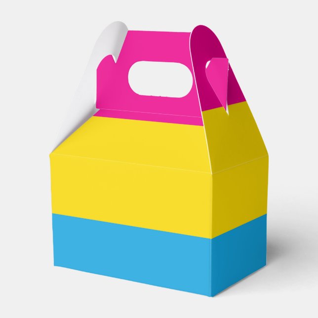 Pan Flag Favour Box (Front Side)