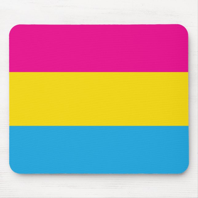 Pan Flag Mouse Mat (Front)
