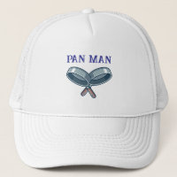 Pan Man Kid Designed Trucker Hat