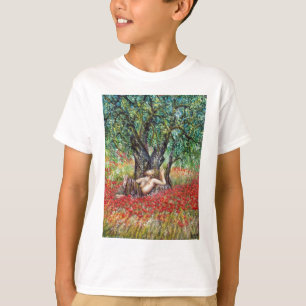 PAN, OLIVE TREE AND POPPY FIELDS T-Shirt