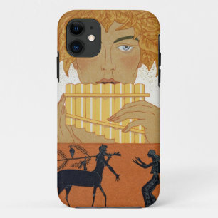 Pan Piper, illustration from 'Les Mythes' by Paul iPhone 11 Case