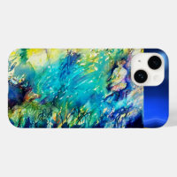 PAN PLAYING FLUTE AND DEER IN GREEN WOODLAND