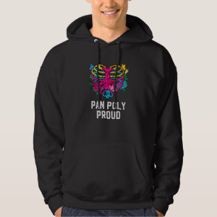 Pan Poly Proud LGBTQ Pansexual Pride Nonbinary Hoodie