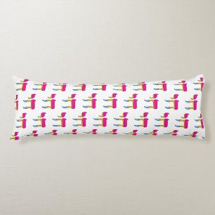 Pan Pride Flag Chai Body Cushion