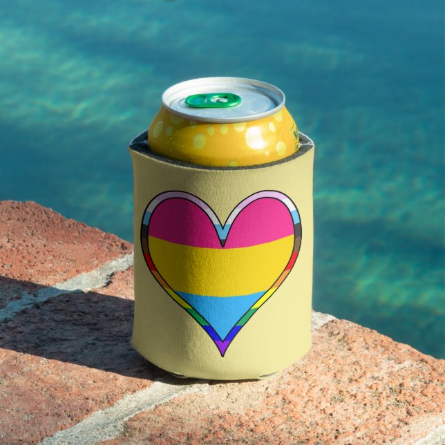 Pan Pride Heart Can Cooler (In Situ Pool)