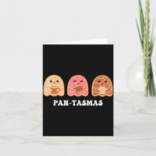 Pan-Tasmas Pantasmas Funny Spooky Conchas Card