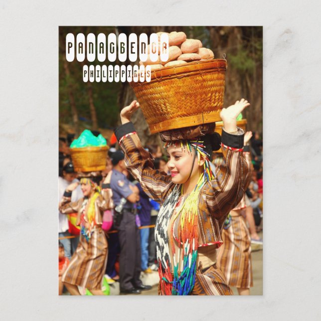 Panagbenga Festival in Baguio Philippines Postcard (Front)