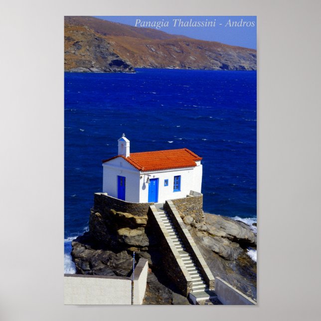 Panagia Thalassini - Andros Poster (Front)