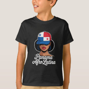 Panama Afro Latin Panamanian Panamanian Pride Coun T-Shirt