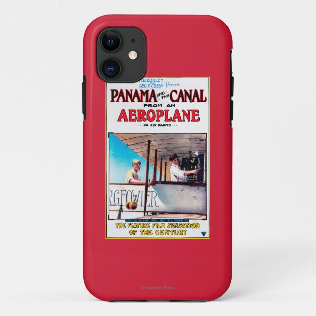 Panama and the Canal Aeroplane Movie Promo Poste Case-Mate iPhone Case (Back)