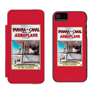 Panama and the Canal Aeroplane Movie Promo Poste Incipio Watson™ iPhone 5 Wallet Case