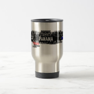 PANAMA BUNCH BLACK TRAVEL MUG