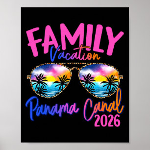 Panama C Vacation 2026 Souvenir Matching Family Gr Poster