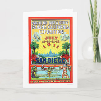 Panama - California Exposition in San Diego 1911 Card