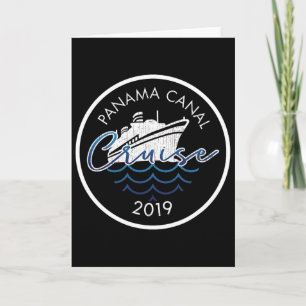Panama Canal Cruise 2019 Distressed Vacation Gift Card
