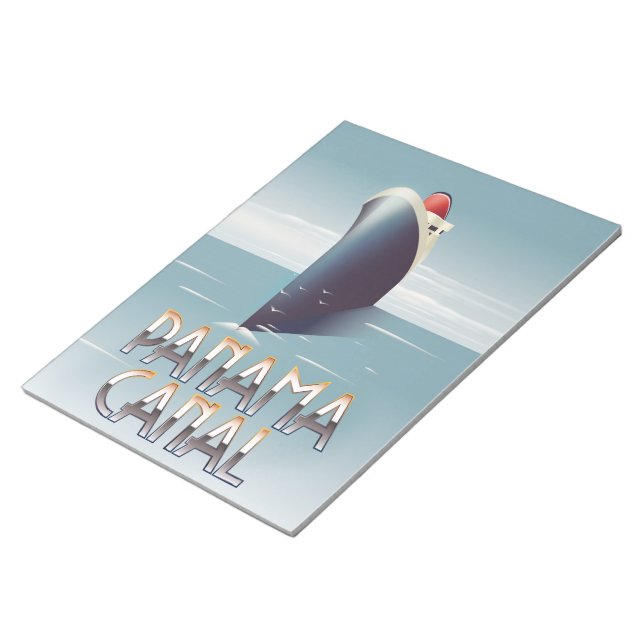 Panama Canal Notepad (Angled)