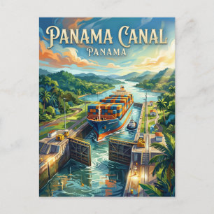 Panama Canal Panama Postcard