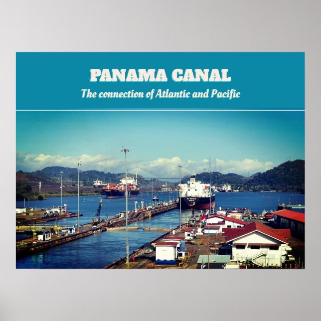 Panama Canal Poster (Front)