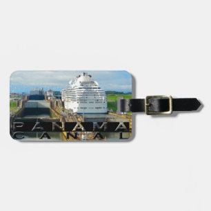 Panama Canal Souvenir Luggage Tag
