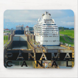 Panama Canal Souvenir Mouse Mat