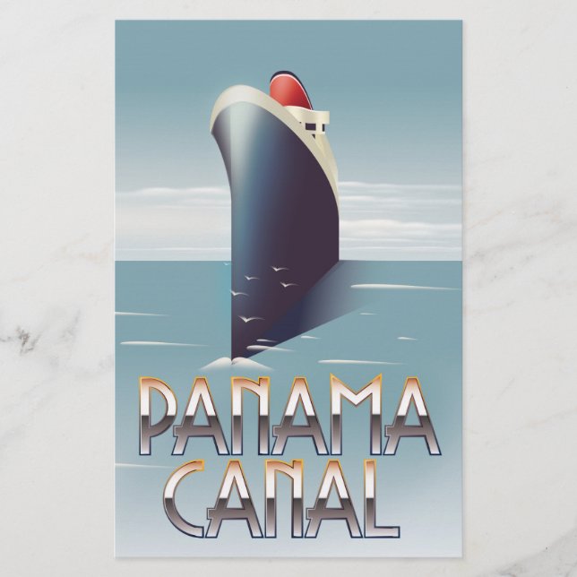 Panama Canal Stationery (Front)