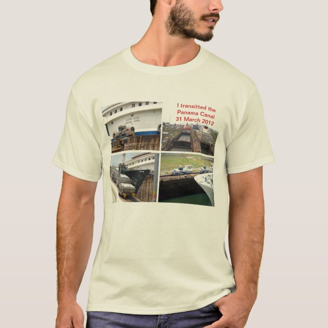 Panama Canal Transit T-Shirt (Front)